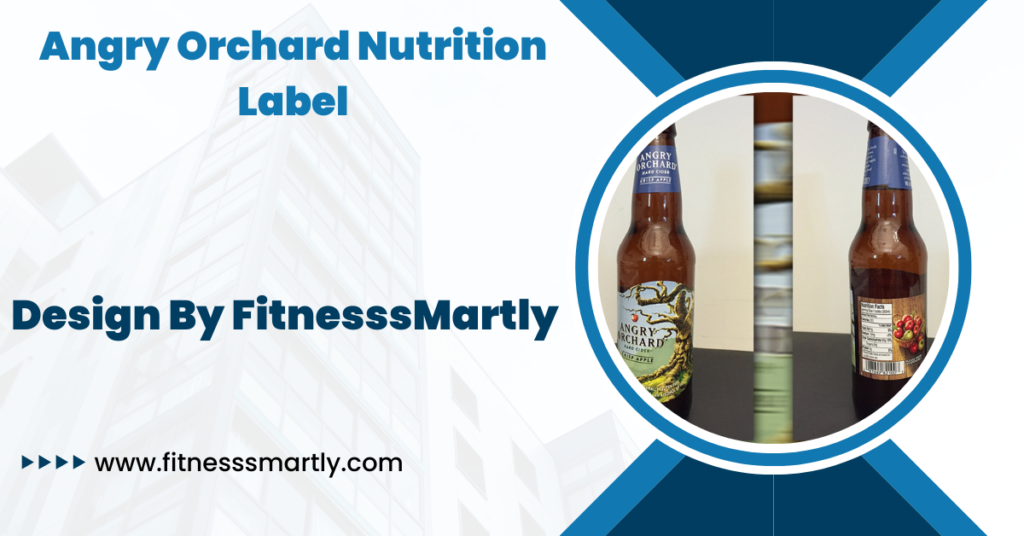 Angry Orchard Nutrition Label