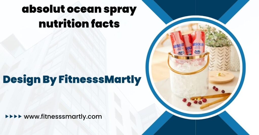 absolut ocean spray nutrition facts