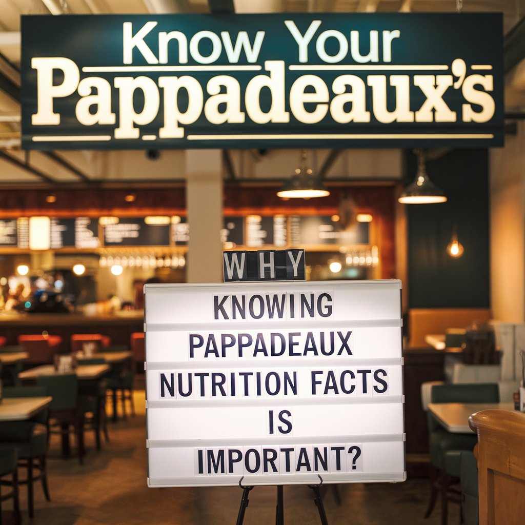 pappadeaux nutrition facts