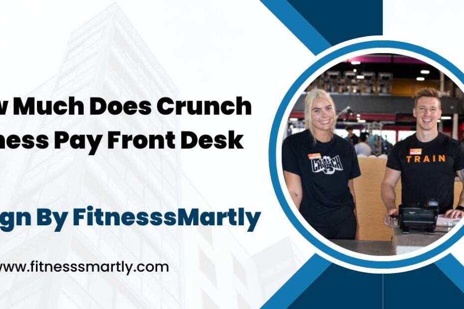 how much does crunch fitness pay front desk