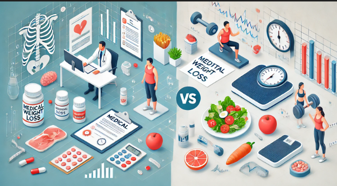 Medical Weight Loss vs. Traditional Dieting: What’s the Difference?