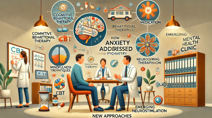 How Anxiety Is Addressed Through Psychiatry: New Approaches