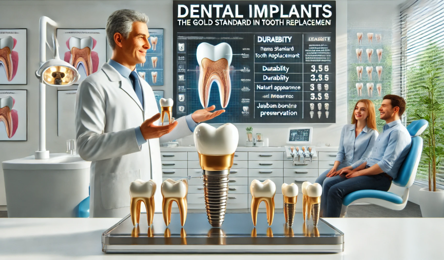 Why Dental Implants Are Considered the Gold Standard in Tooth Replacement