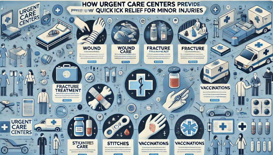 How Urgent Care Centers Provide Quick Relief for Minor Injuries